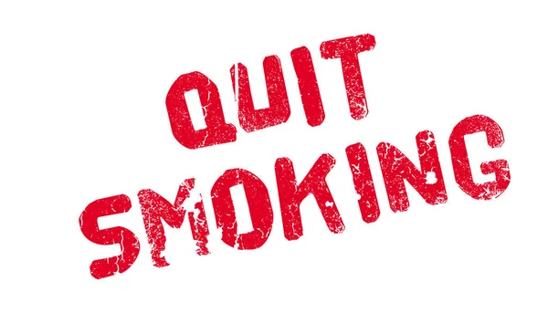 Quit Smoking rubber stamp — Stock Vector