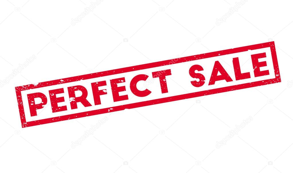 Perfect Sale rubber stamp
