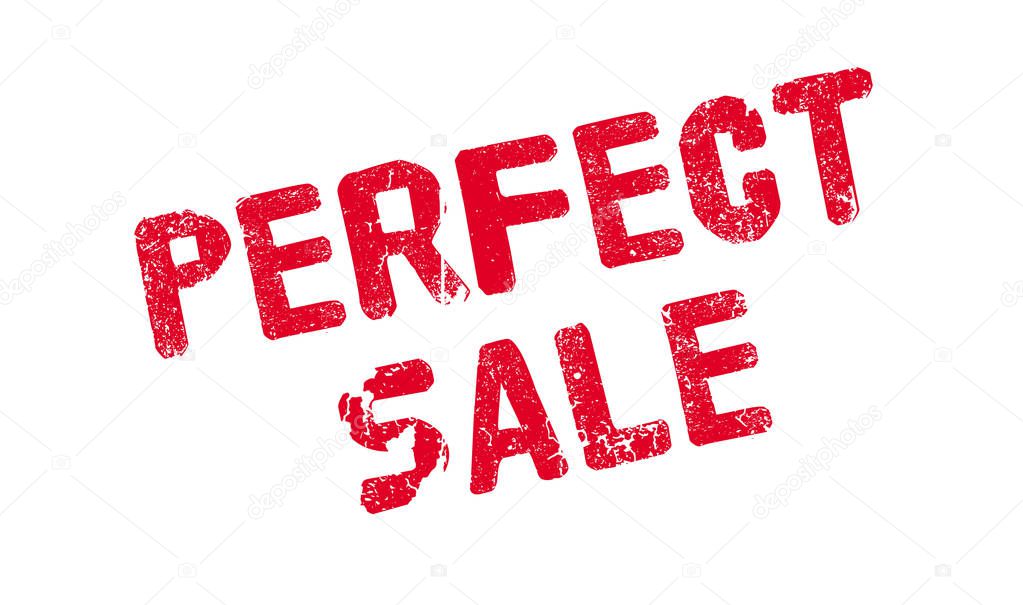 Perfect Sale rubber stamp