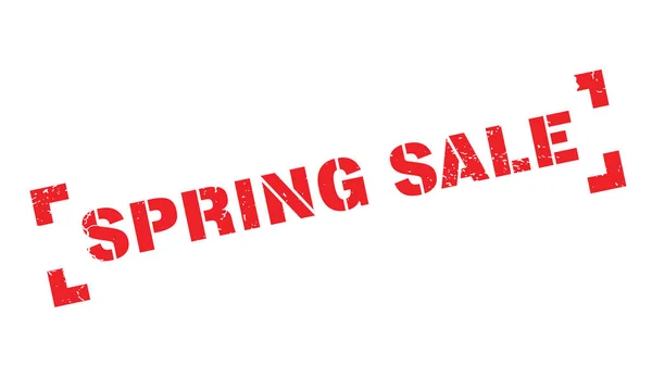 Frühling Verkauf Gummistempel — Stockvektor