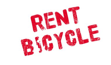 Kiralık Bisiklet lastik damgası