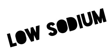 düşük sodyum lastik damgası