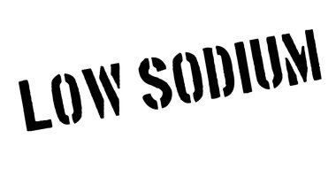 düşük sodyum lastik damgası