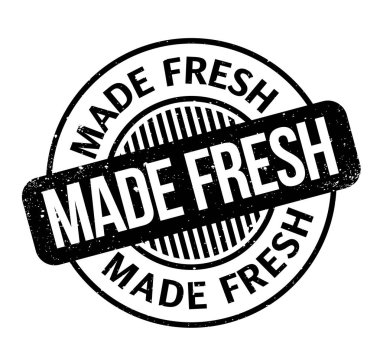 Taze lastik damga yapılmış