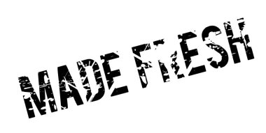 Taze lastik damga yapılmış