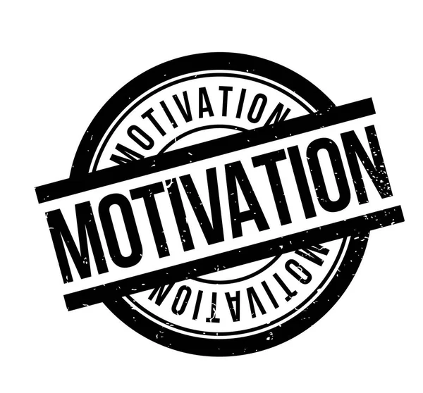 Motivatie Rubberstempel — Stockvector