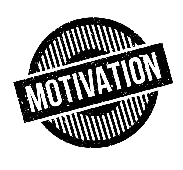 Motivatie Rubberstempel — Stockvector