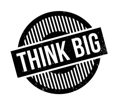 Büyük lastik damgası düşünüyorum