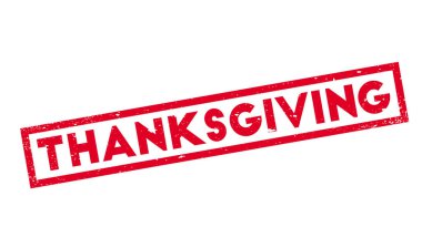 Şükran günü lastik damgası