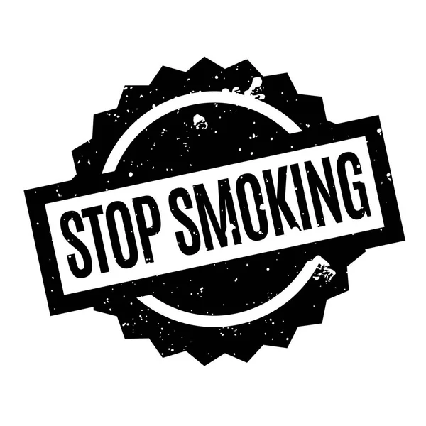 Stop Smoking rubber stamp — Stock Vector