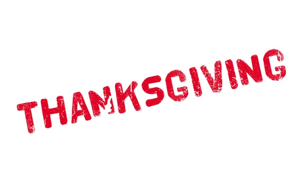 Резиновая марка Дня благодарения — стоковый вектор