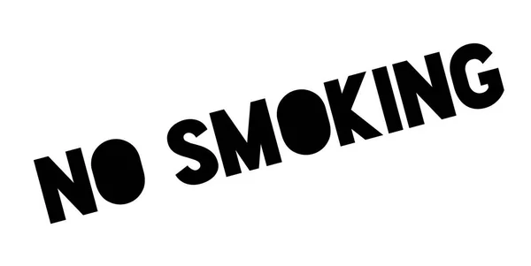 Não fumar carimbo de borracha — Vetor de Stock