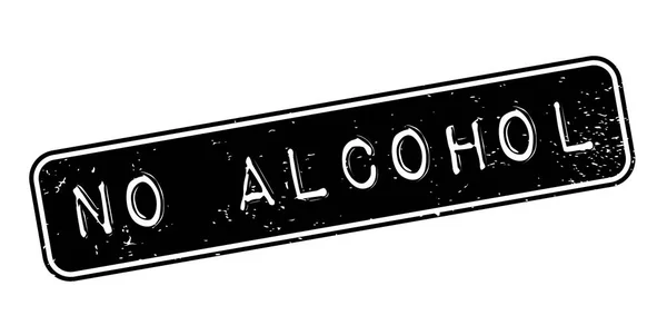 Sin sello de goma de alcohol — Vector de stock