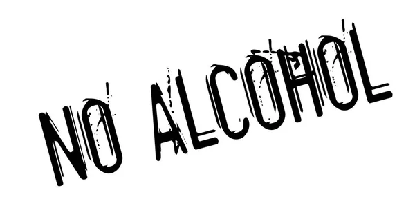 Sin sello de goma de alcohol — Vector de stock