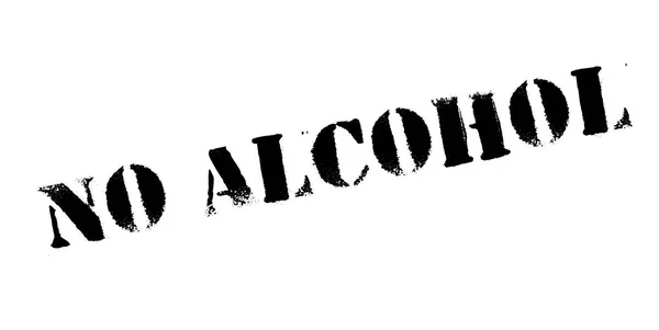 Sin sello de goma de alcohol — Vector de stock