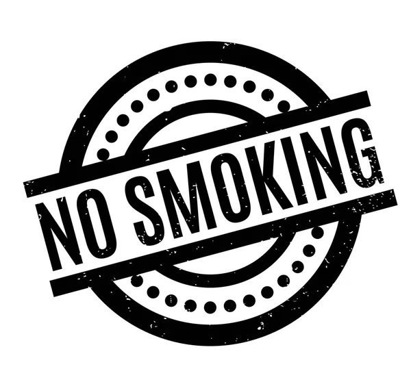 Geen rookvrije Rubberstempel — Stockvector