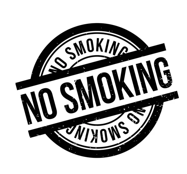 Geen rookvrije Rubberstempel — Stockvector