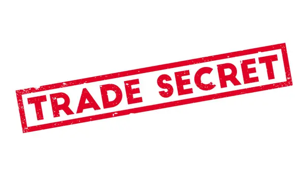 Sello de goma Trade Secret — Vector de stock