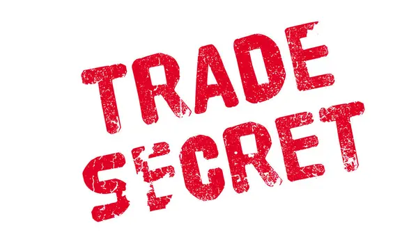 Sello de goma Trade Secret — Vector de stock