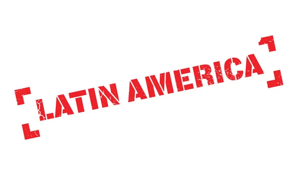 ラテン アメリカのゴム印 — ストックベクタ