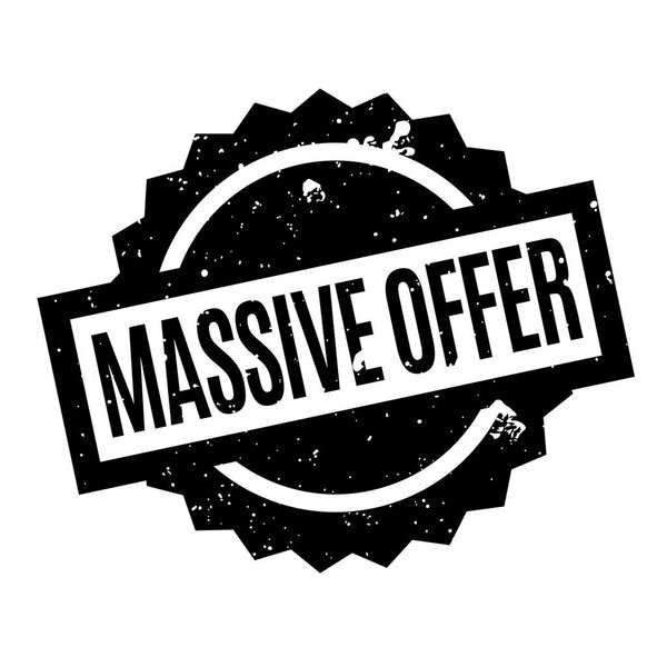 Массивная резиновая марка
