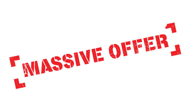 Массивная резиновая марка
