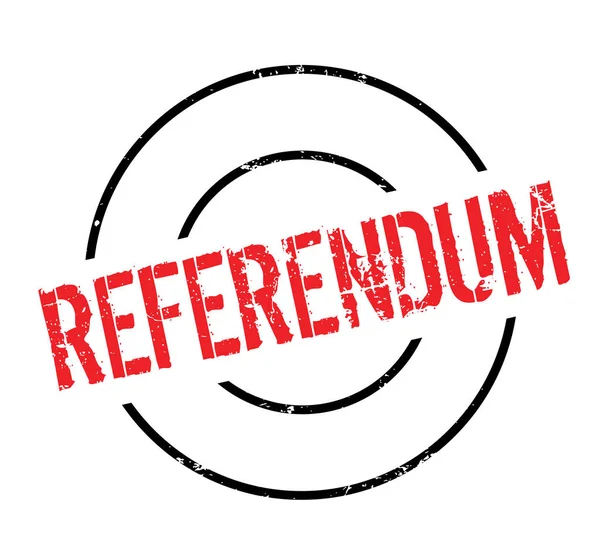 Референдум штамп — стоковий вектор
