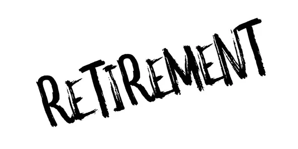 Резиновая марка пенсии — стоковый вектор