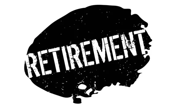 Штамп виходу на пенсію — стоковий вектор