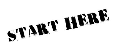 Burada lastik damgası Başlat