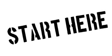 Burada lastik damgası Başlat