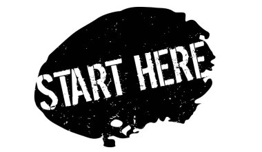 Burada lastik damgası Başlat