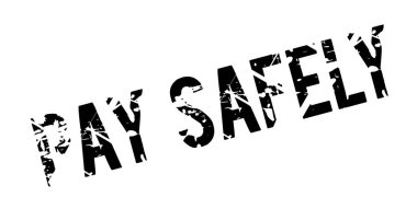 Ödeme güvenli bir şekilde lastik damgası