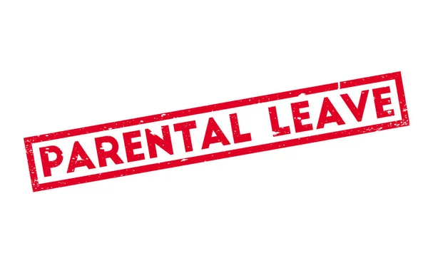 Sello de goma de licencia parental — Vector de stock