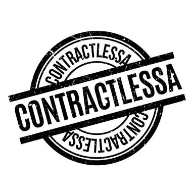 Contractlessa lastik damgası