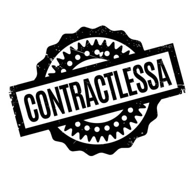 Contractlessa lastik damgası