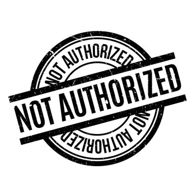 Değil yetkili lastik damgası