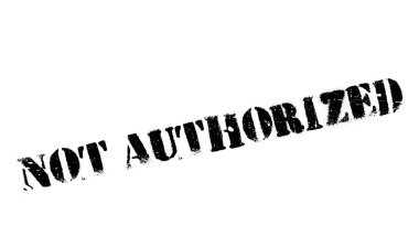 Değil yetkili lastik damgası