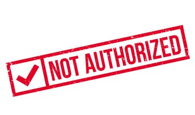 Değil yetkili lastik damgası