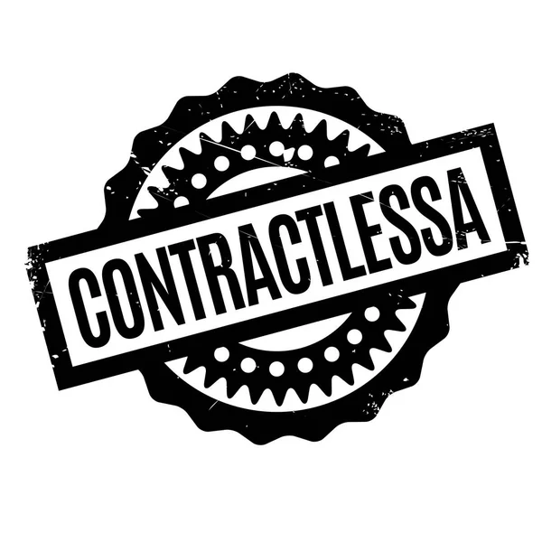 Contractlessa lastik damgası