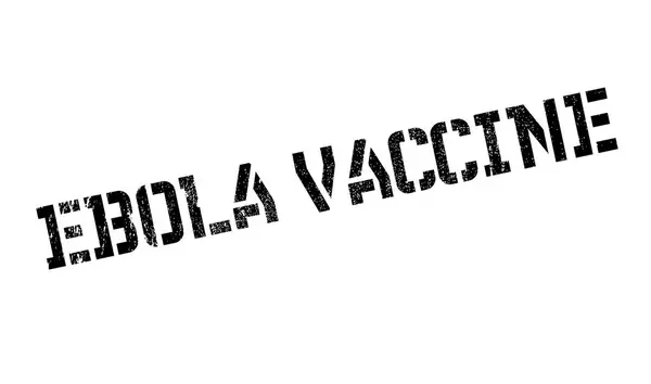 Εμβόλιο ιού Έμπολα καουτσούκ σφραγίδα — Διανυσματικό Αρχείο