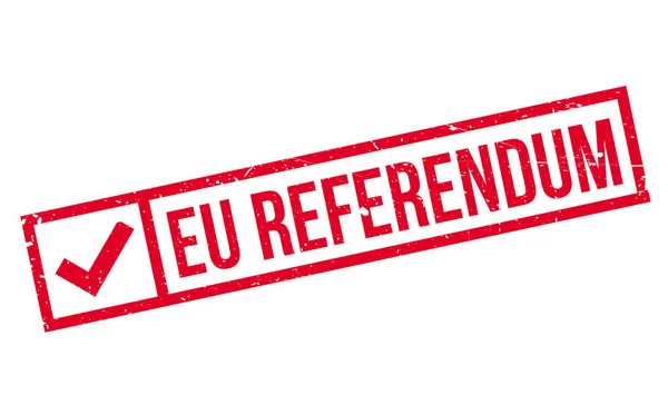 Резиновая марка ЕС REFERENDUM — стоковый вектор