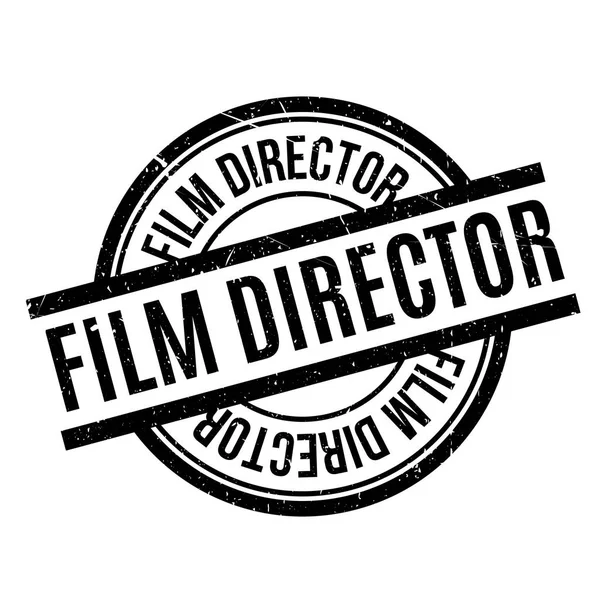 Director de cine sello de goma — Archivo Imágenes Vectoriales