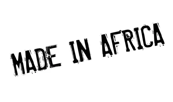 Fabriqué en Afrique Timbre en caoutchouc — Image vectorielle