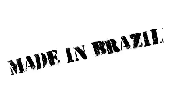W Brazylii pieczątka — Wektor stockowy
