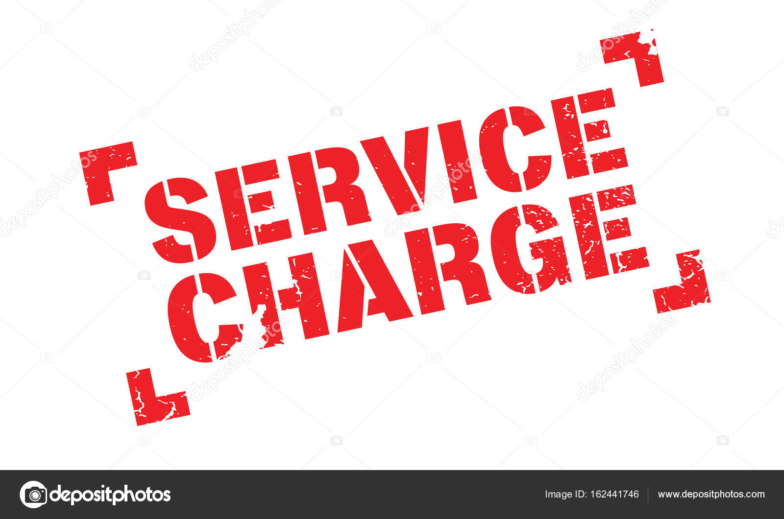 Service Charge rubber stamp Stock Vector Image by ©lkeskinen0 162441746
