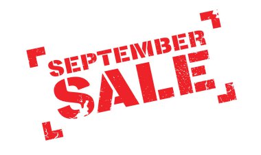 Eylül Satılık lastik damgası