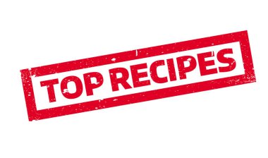 Top Recipes rubber stamp clipart