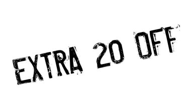 Lastik damgası kapalı fazladan 20