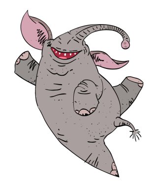 Fil dans çizgi film resim